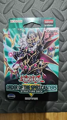 Order Of The Spellcasters Structure Deck - Yu-Gi-Oh! - Brand New - 1st Ed. • $99.99