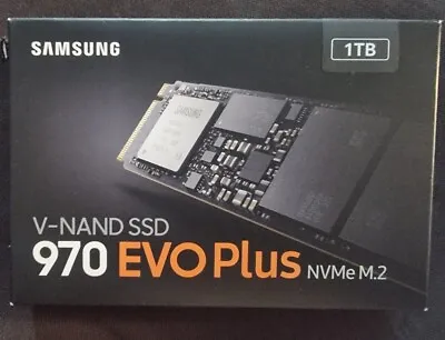 Samsung 970 EVO Plus 1tb SSD M.2 NVMe Pcie3.0 X4 Internal Solid State Drive • $150