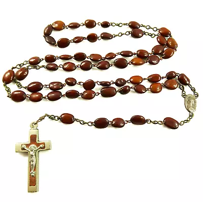 Lourdes Souvenir Rosary Vintage Spina Christi Beads • £32.57