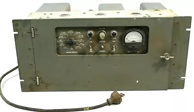 Military 1958 Tube Power Amplifier With Large Transformers For Parts Or Repair • $373.75