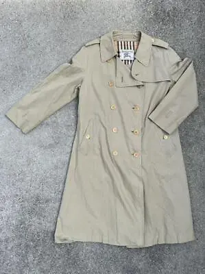 Burberry Vintage Trench Coat Made In England • $72.88