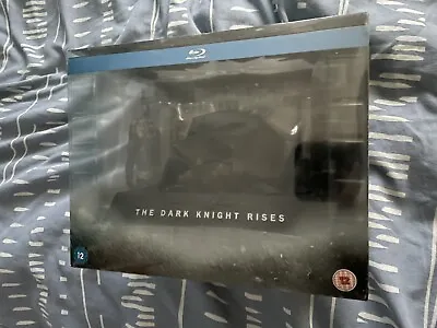 Batman - THE DARK KNIGHT RISES LIMITED EDITION BAT COWL BLU RAY SET - NEW • £60