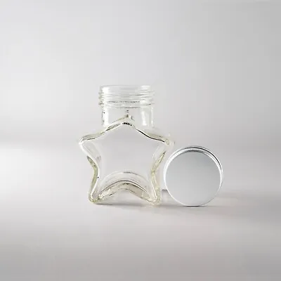£3.99 • Buy Wedding Favours Small Glass Jars With Lids Various Sizes And Shapes