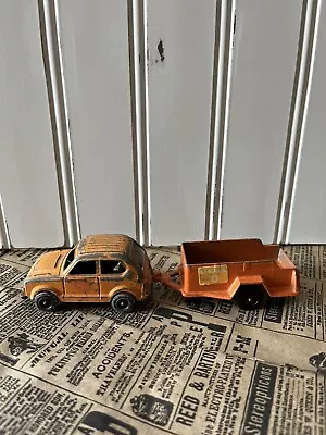 Vintage Tootsie Toy Honda Civic And U-Haul Trailer • $9.99