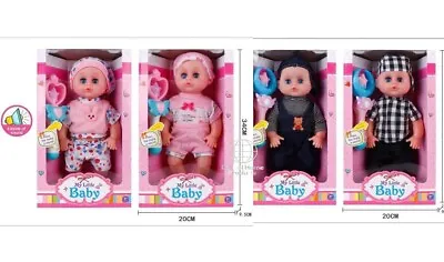 1 X My Little Baby Boy Doll With Accessories Kids Toys Bday Eid Gift • £29.89