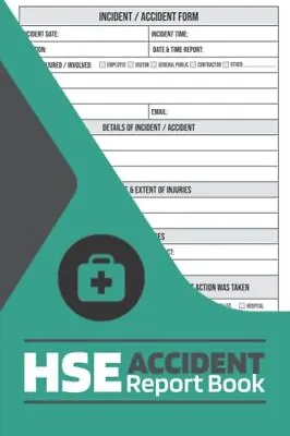 £4.97 • Buy Accident Report Book Accident & Incident Report Book / Health And Safety Reco...