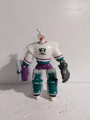 Vintage 1996 Mighty Ducks Net Attack Wildwing 7  Action Figure Disney Toy • $6