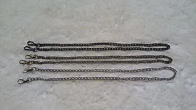  Sturdy Crossbody Chain Handle Strap 24  (Silver) Wallet Or Miche Petite • $10