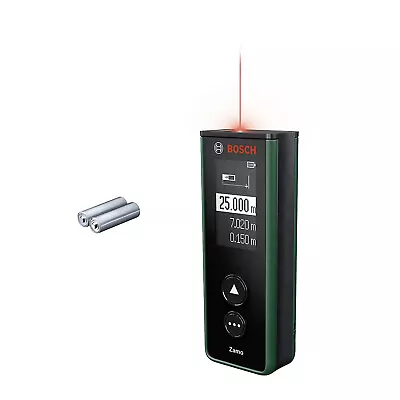 Bosch Laser Distance Measurer Tool Area Volume Compact Digital Display 25m • £32.99