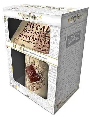 Harry Potter - Marauders Map - Official Mug Coaster And Keychain Gift Set • £12.99