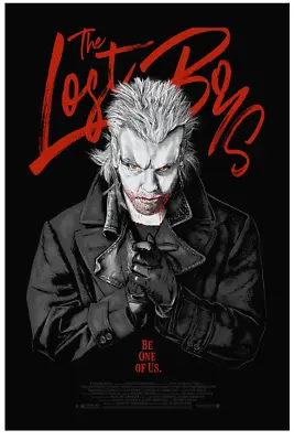 The Lost Boys David Vampire Movie Film Poster Screen Print Art 24x36 Mondo • $149.99