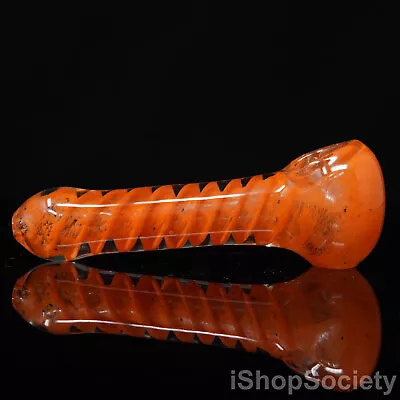 4.5  Frit Vortex Helix Tobacco Smoking Pipe Thick Collectible Pipes - P481A • $12.99