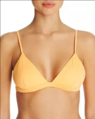 Milly Capri Triangle Bikini Top MSRP $90 Size S # U7 424 NEW • $17.67