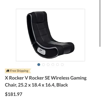 X Rocker Gaming Chair • $120