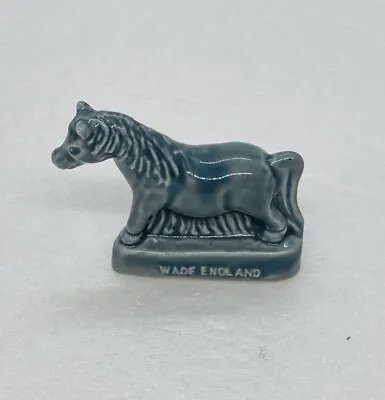 Vintage Wade England Whimsies Mini Grey Horse Figurine Dollhouse Art Decor 23 • $9.72
