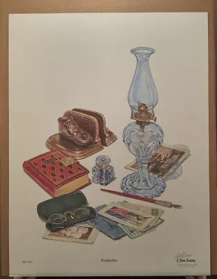 C. Don Ensor - Art Print - Keepsakes - Limited Edition Signed  • $45