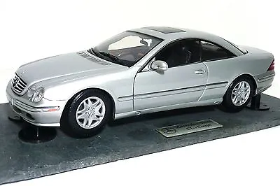 RETIRED AUTOART Mercedes Benz CL500 AMG Coupe Granite Base LIMITED DEALER 1/18 • $179
