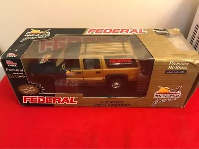 2002 Chevy Suburban ERTL FEDERAL PHEASANTS FOREVER LE Hi-Brass Collectible 1:18 • $175