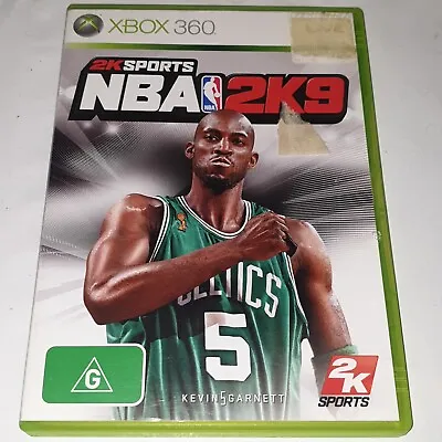 NBA 2K9 - Xbox 360 Game (PAL) No Manual - FREE POST  • $7.99