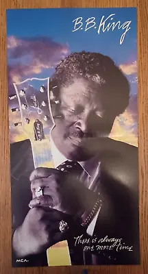 B.B. KING - There Is Always...  (1991) 2-Sided Fold-Out 12x12 Promo Poster Flat • $19.99