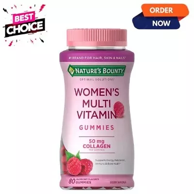 Nature's Bounty Optimal Solutions Women's Multivitamin. Immune And Cellular Ener • $8.54