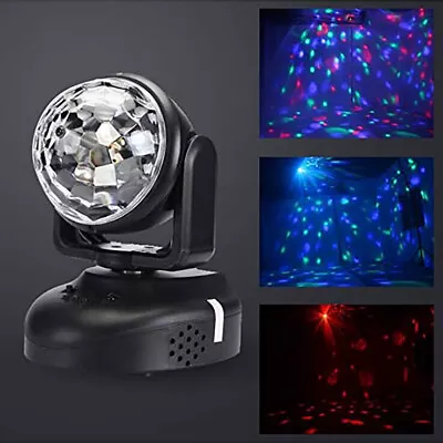 Mini LED Lighting Beam Moving Head Lighting KTV Disco Karaoke Club Stage Light • $24.93