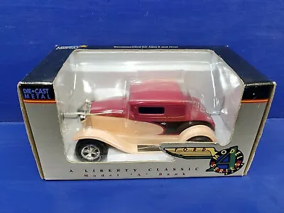 Ford Model A Coupe Classic Street Rod Series Liberty Classic Bank Diecast • $35