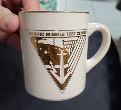 Vintage US Navy Pacific Missile Test Center Point Mugu CA 10 Oz Coffee Cup Mug • $12.95