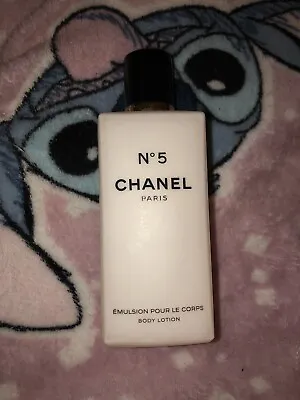 Chanel No 5 Body Lotion Emulsion Pour Le Corps Nearly Full • £39.99