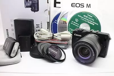 [NMINT In Box] Canon EOS M Mirrorless Digital Camera W/EF-M 18-55 IS STM #31113 • £228.43