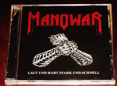 Manowar: Laut Und Hart Stark Und Schnell EP CD 2023 Magic Circle MCA 01266-2 NEW • $12.95