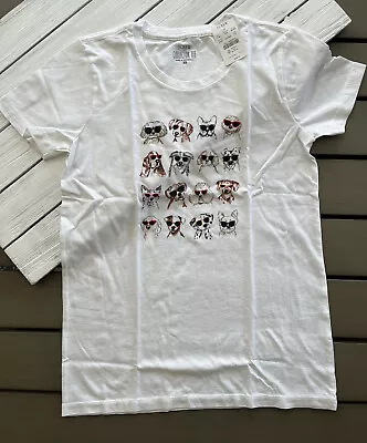 J. Crew Factory Women's  Dogs With Sunglasses  Collector’s T Shirt • $34.99