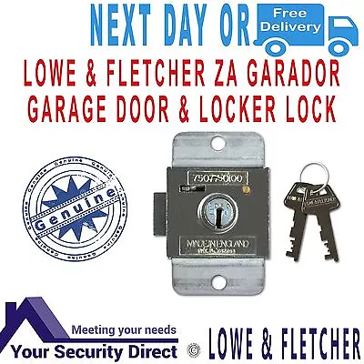 L & F ZA - ZG - ZL Garador - Westland Garage Door & Locker Lock C/w 2 Keys  • £10.35