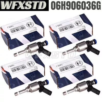 4Pcs Fuel Injectors 06H906036G For Audi A4 TT VW Jetta Golf CCTA 2.0T BOSCH • $79.95