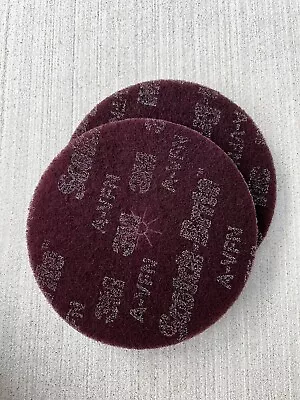 Clarke Super 7 And B2 Edger 5 Pieces Maroon Pads • $12