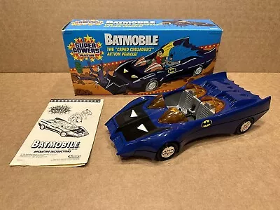 Vintage Kenner Batmobile Batman DC Super Powers 1984 W/ Box • $224.95