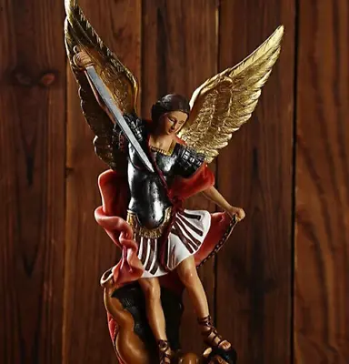 St Michael Statue Silicone MoldResin Plaster Beeswax Candle Soap Mold • $174