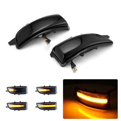 Dynamic Sequential Turn Signal Light Side Mirror For Volvo C30 S40 V50 V70 S60 • $22.80