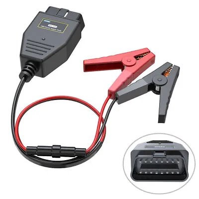 OBD II ECU Emergency Power Supply Cable Car Diagnostic Cable Memory Saver • $9.99