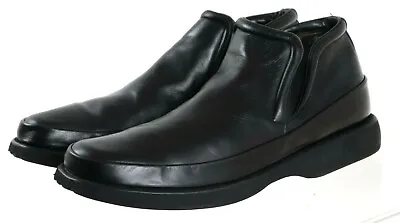 $78.40 • Buy Bruno Magli Elbert Men's Pull On Boots Size 13 Leather Black