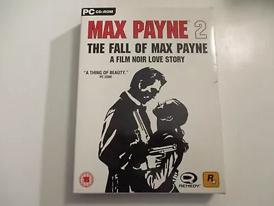 Rockstar Max Payne 2: The Fall Of Max Payne CIB (PC CD-Rom 2003) 3-Discs Set • $10.90