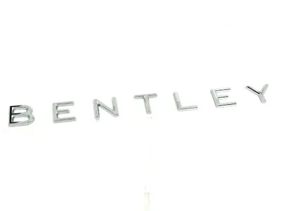 Genuine New BENTLEY REAR BADGE Boot Emblem For Bentayga 2020+ Continental 2018+ • $176.22