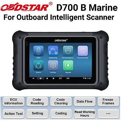 OBDSTAR D700 B For Outboard Intelligent Marine Diagnostic Scanner Action Tester • $1289