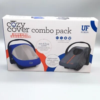 University Of Florida Gators UF Cozy Cover Infant Carrier 2 Cover Combo Pack • $9.99
