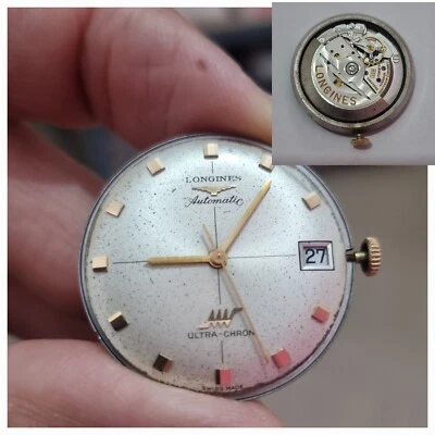 £193.86 • Buy Longines Movement, Maquinaria Longines, Automatic 431, Ultra-chronous,movement...