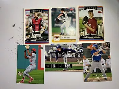 Lot Of Six 2000’s Baseball Rookie Cards • $2.25