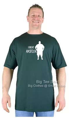 Big Mens BTS I Beat Anorexia T Shirt  Sizes M L XL 2XL 3XL 4XL 5XL 6XL 7XL 8XL • £17.99