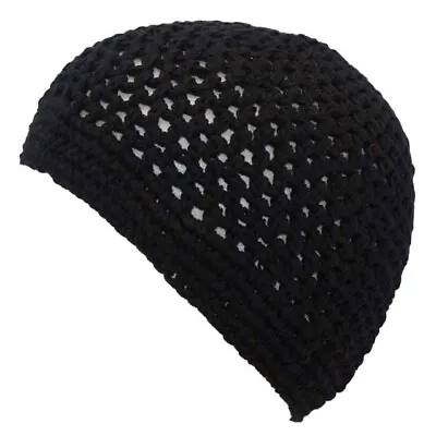 100% Cotton KUFI Crochet Beanie Skull Cap Knit Hat Men Women  • $9.79