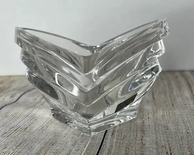 Mikasa Art Deco Heavy Crystal Glass Votive Candle Holder Candy Dish Germany  • $12.99