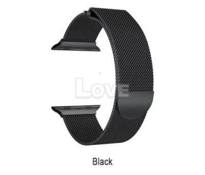 $7.75 • Buy For Apple Watch Band Series 8 7 6 543 SE Magnetic Stainless Steel Milanese Strap